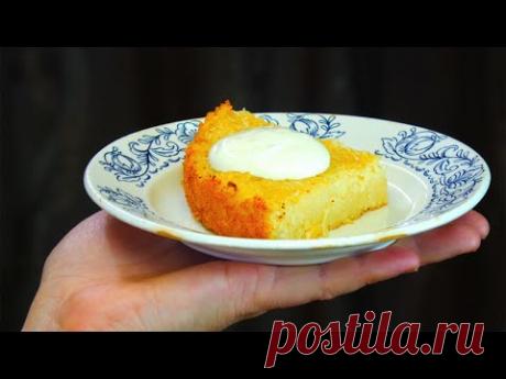 Лапшевник с творогом по ГОСТу как детском саду. Запеканка из вермишели.