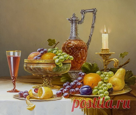 Александр Варикаш - Для друга холст , масло 2006  г. из альбома «натюрморт»