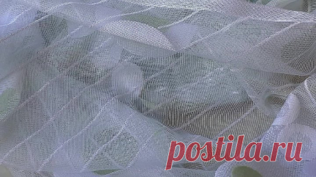 КАК ОТБЕЛИТЬ ТЮЛЬ / НЕОЖИДАННЫЙ РЕЗУЛЬТАТ