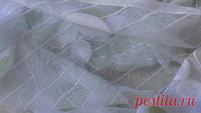 КАК ОТБЕЛИТЬ ТЮЛЬ / НЕОЖИДАННЫЙ РЕЗУЛЬТАТ