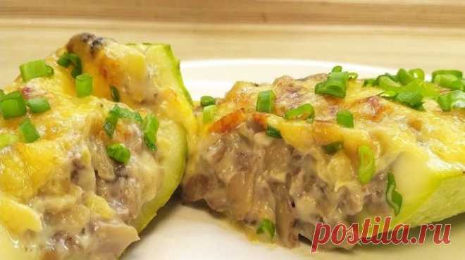 Жюльен на кабачке! Очень вкусно!