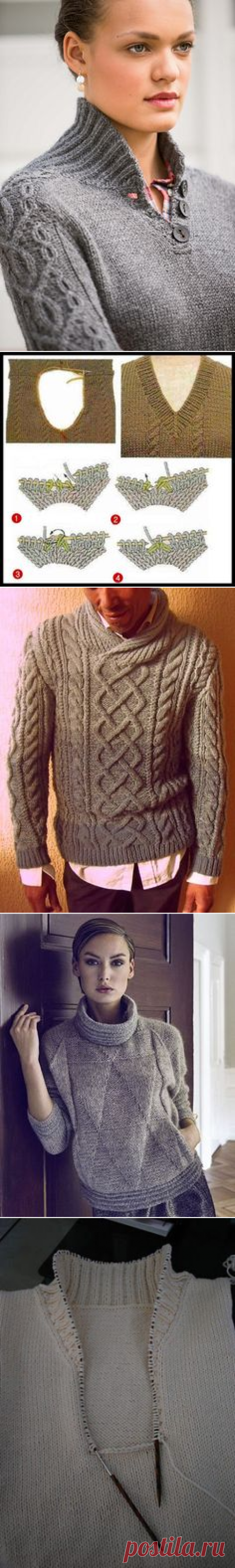 My Husband Is a Yarn Widower: Shawl Collar Pullover | knitting ladies
