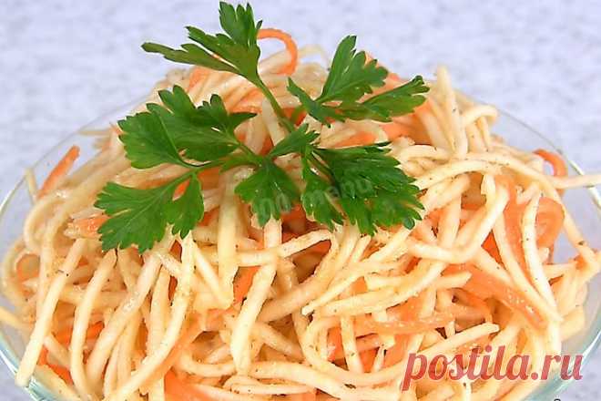 Сельдерей по корейски в домашних условиях - 1000.menu