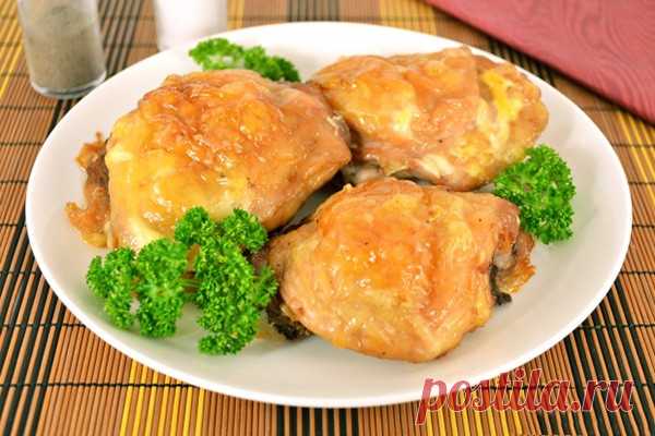 Куриные бедрышки фаршированные сыром и чесноком — Домашний уют