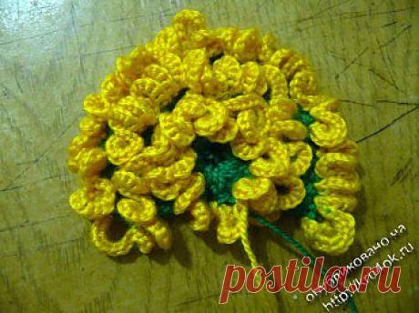 Мастер &amp;#8212; класс по вязанию одуванчика - вязание крючком на kru4ok.ru