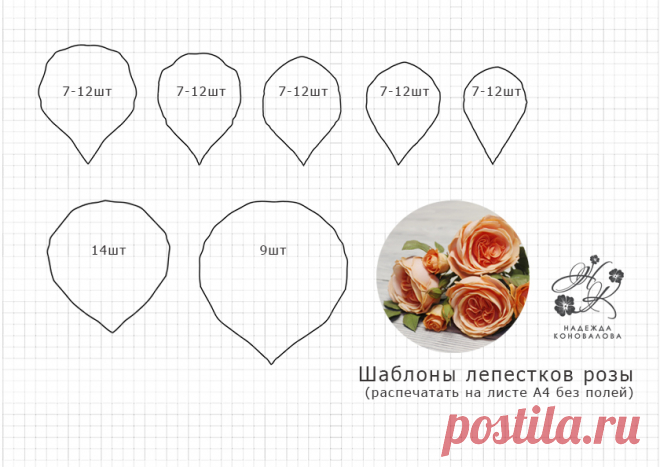 Розы из фоамирана