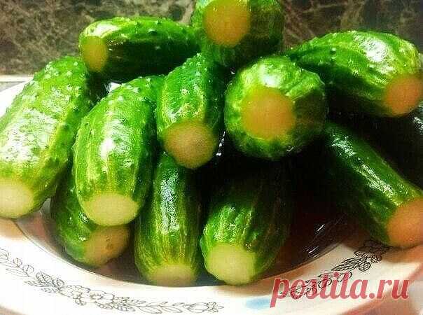 Малосольные огурцы

Изумительная закуска к любому столу! Рекомендую попробовать, не пожалеете!

Вам потребуется:

Огурцы свежие 1 кг
Соль 1 ст.л.
Сахар 1 ст.л.
Укроп сушеный пучок
Петрушка свежая пучок
Чеснок 1 шт.

Как готовить:

Этап 1.
Подготовим продукты.

Этап 2.
Отрезаем концы огурцов с обеих сторон.

Этап 3.
Нарезаем зелень.

Этап 4.
Чистим чеснок.

Этап 5.
Размельчаем чеснок через чеснокодавку.

Этап 6.
Берём полиэтиленовый пакет, кладём огурцы, соль, сахар, зелень...
