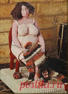 Вязаные скульптуры - Юлия Устинова. Вязаные скульптуры Юлии Устиновой.