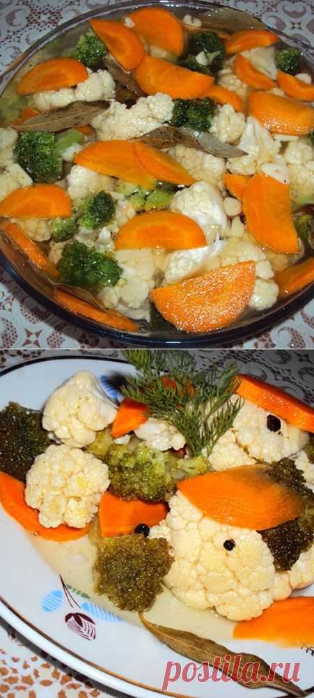 Маринованная брокколи / Блюда из капусты / TVCook: пошаговые рецепты с фото
