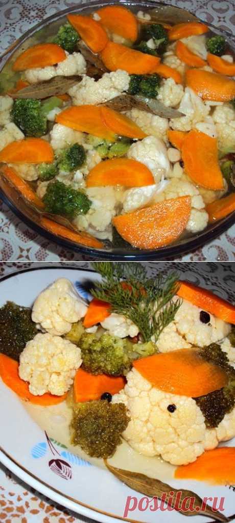 Маринованная брокколи / Блюда из капусты / TVCook: пошаговые рецепты с фото