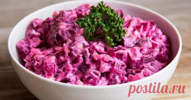 Салат из свеклы 