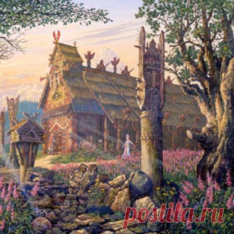 ВЕДИЧЕСКИЕ ХРАМЫ ДРЕВНИХ СЛАВЯН