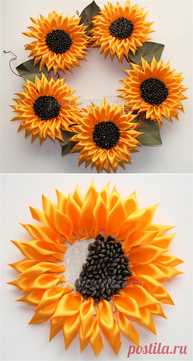 Венок из цветов своими руками. Мастер-класс