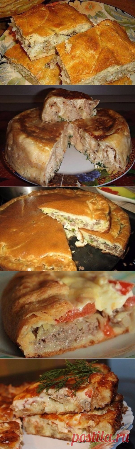 подборка вкусных пирогов
