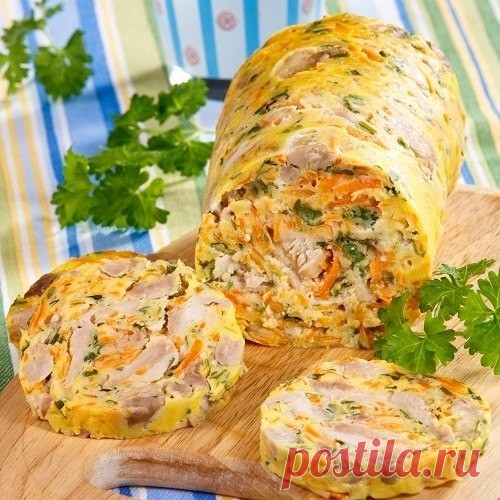 Куриный рулет 