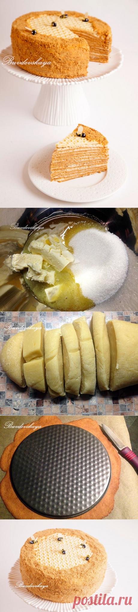 From MARUSYA with LOVE: МЕДОВИК СО СЛИВОЧНО-КАРАМЕЛЬНЫМ КРЕМОМ