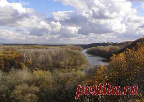 Видовые места Хопёрского заповедника на реке Хопёр