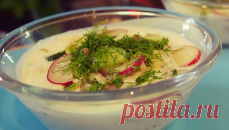 Окрошка на кефире — диетические рецепты для похудения — Готовим дома