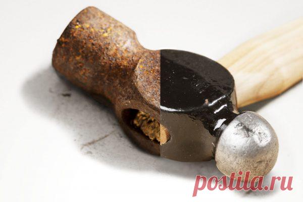 Как смыть ржавчину с инструментов, чтобы они блестели как новые
