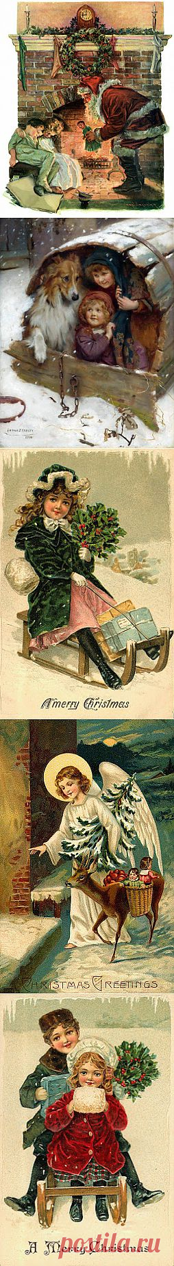 Interior&Decor: Картинки для декупажа. Christmas. Часть 9