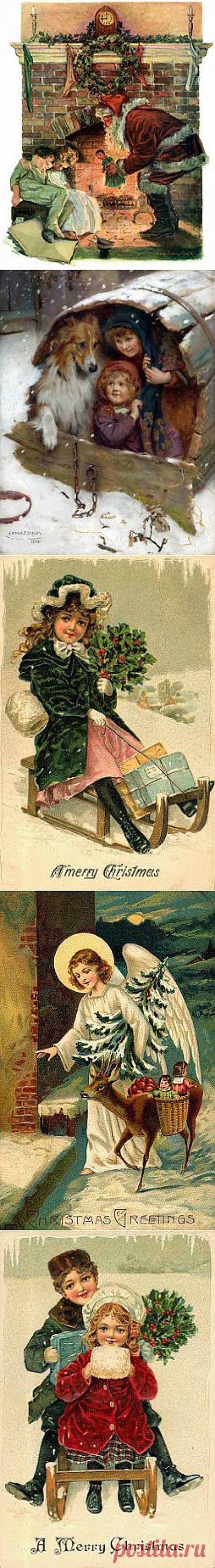 Interior&amp;Decor: Картинки для декупажа. Christmas. Часть 9