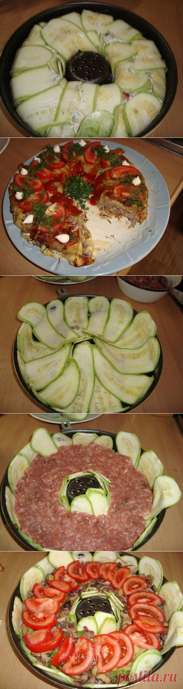 Как приготовить вкусная кабачковая запеканка. - рецепт, ингредиенты и фотографии