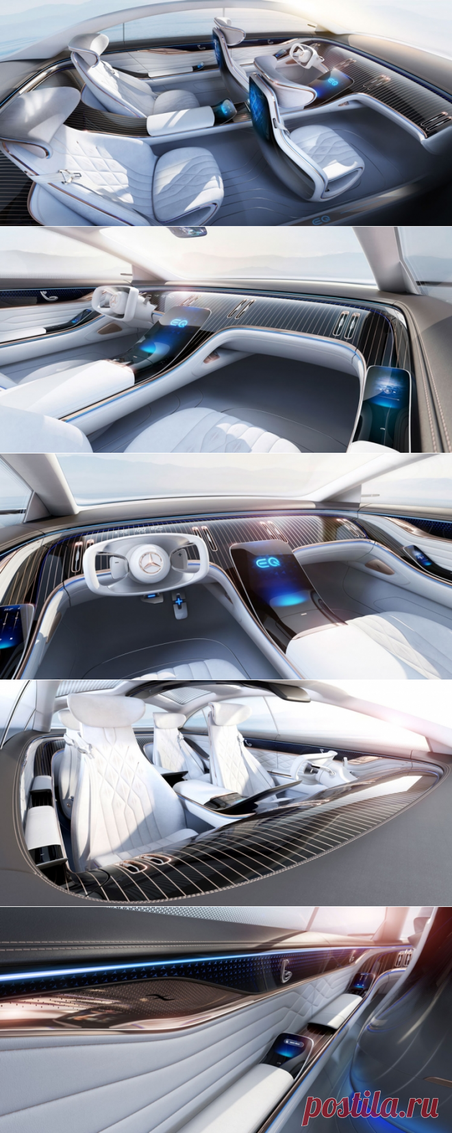 Vision EQS – электрический S-класс будущего от Mercedes-Benz