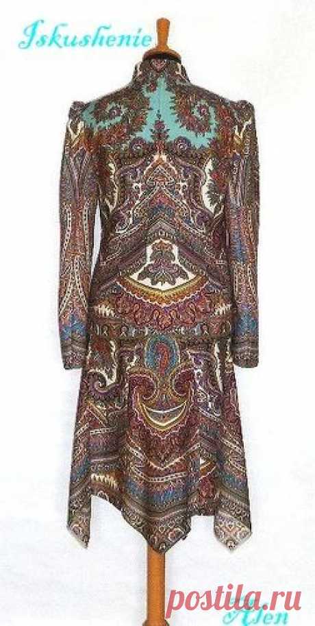 Шить из павловопосадских платков