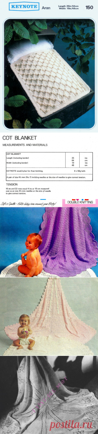 Baby 10ply Aran Cot Blanket 19x25ins Keynote 150 pdf