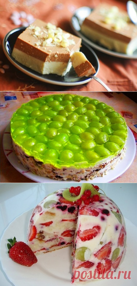 5 вкуснейших тортов без выпечки, которые радуют не только глаз, но и желудок