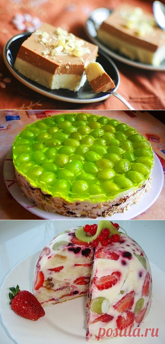 5 вкуснейших тортов без выпечки, которые радуют не только глаз, но и желудок
