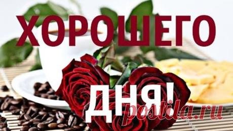 УДАЧНОГО ДНЯ! ХОРОШЕГО НАСТРОЕНИЯ!!!
