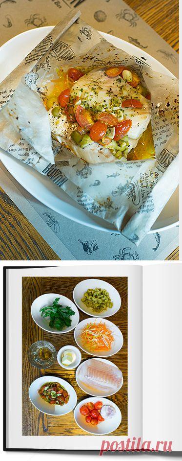 Треска запеченная в пергаменте от Кирилла Мартыненко