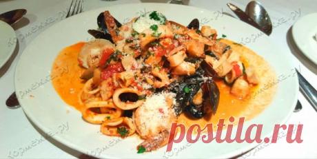 Салат «Коктейль из морепродуктов»