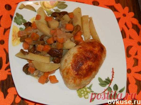 Котлеты в куриной коже - Простые рецепты Овкусе.ру