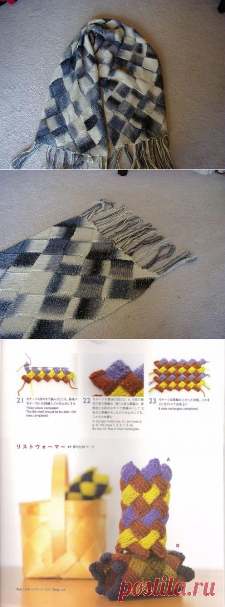 Юбка в технике энтрелак от Gedifra