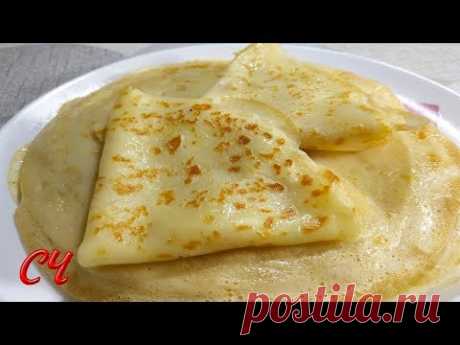 Домашние  Блинчики Бархатные(Блины)Не реально Вкусные!./Homemade Pancakes