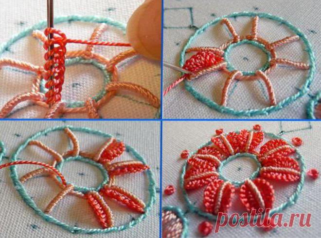 Вышивка бразильская (техника): мастер-класс, схемы