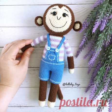 Обезьянка Дуду амигуруми. Схемы и описания для вязания игрушек крючком! Бесплатный мастер-класс от Елены Александровой по вязанию обезьянки по имени Дуду. Высота вязаной крючком игрушки примерно 27 см. Для изготовления так…