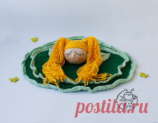 Ravelry: Sleeping fairy Baby Lace Blanket pattern by Morgunova Olga