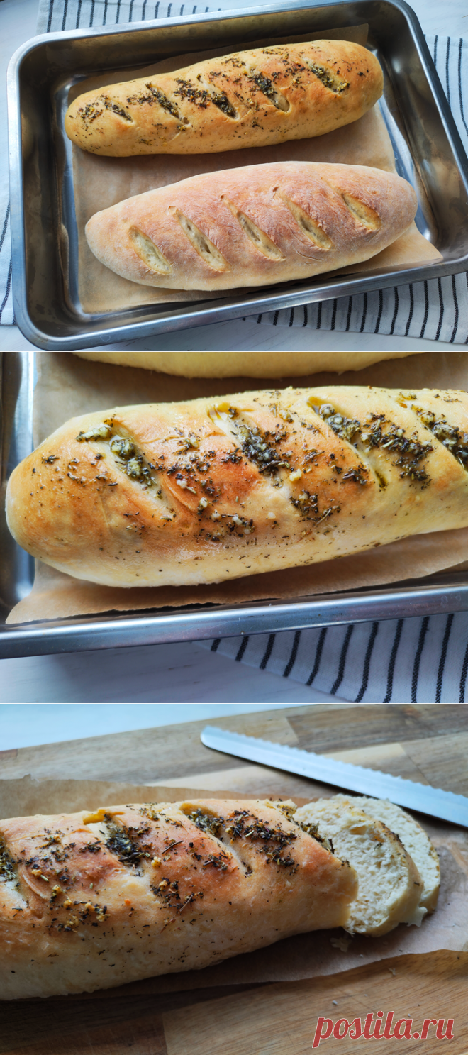 Домашний хлеб из пшеничной муки - пошаговый рецепт с фото