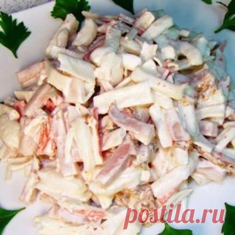 кальмары в сметанном соусе