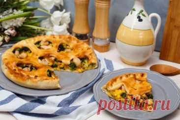 ​Пирог с курицей