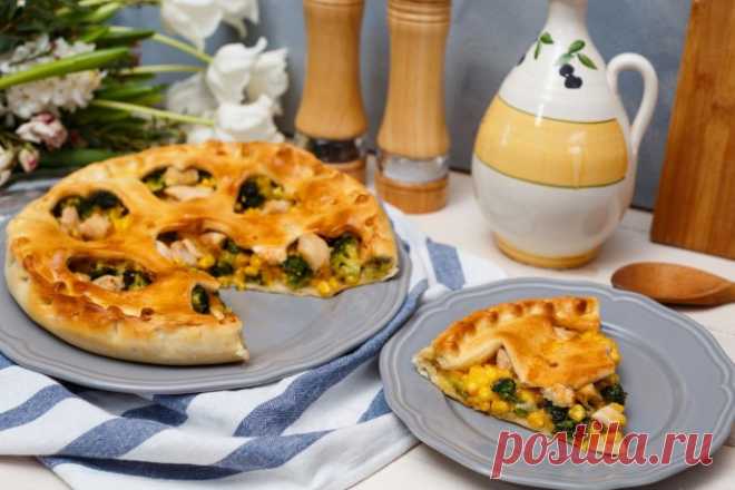 ​Пирог с курицей