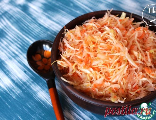 Капуста квашеная – кулинарный рецепт