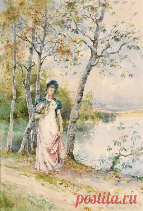 Художник Anna Gardell-Ericson (1853–1939)