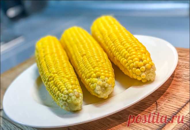 Как правильно варить кукурузу.