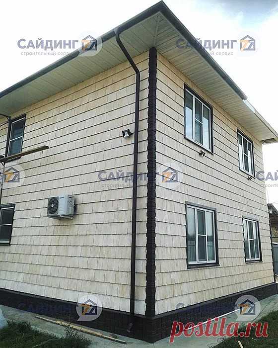 Фасадная панель Grand Line Я-фасад, Сибирская дранка