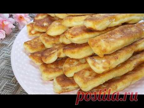 Если дома есть ТВОРОГ готовлю на Завтрак эту Вкуснятину за 10 Минут. Творожные Палочки с Яблоком.