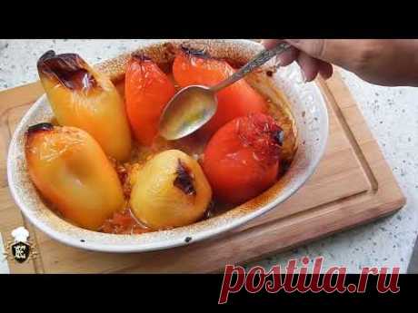 Так перец я еще не готовила. Простой и вкусный рецепт  фаршированного перца. - YouTube